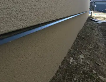 Acrylic parging