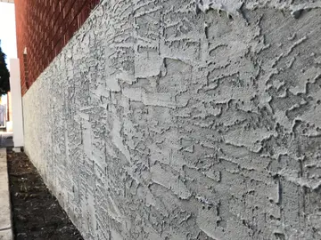 Parging repair