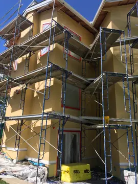 Stucco remove and re do