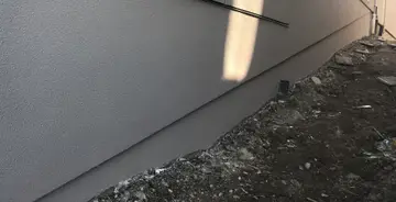 Acrylic parging