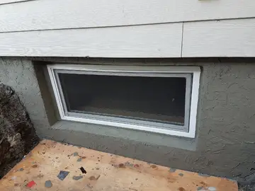 Re parging — after