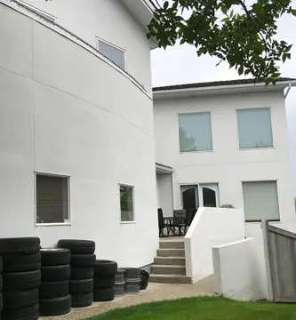Stucco remove and re do — before
