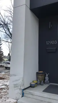Stucco Repairs — before