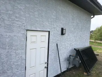 New finish over traditional stucco