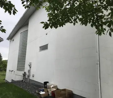 Stucco remove and re do — before