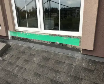 Stucco Repairs — before