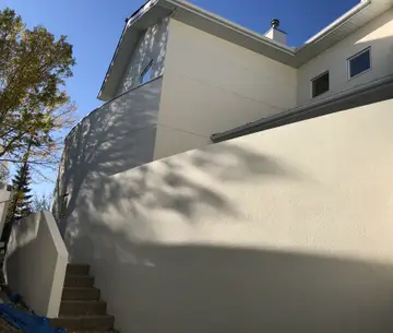 Stucco remove and re do — after