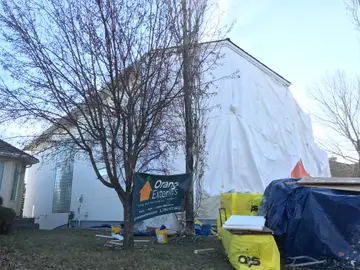 Stucco remove and re do